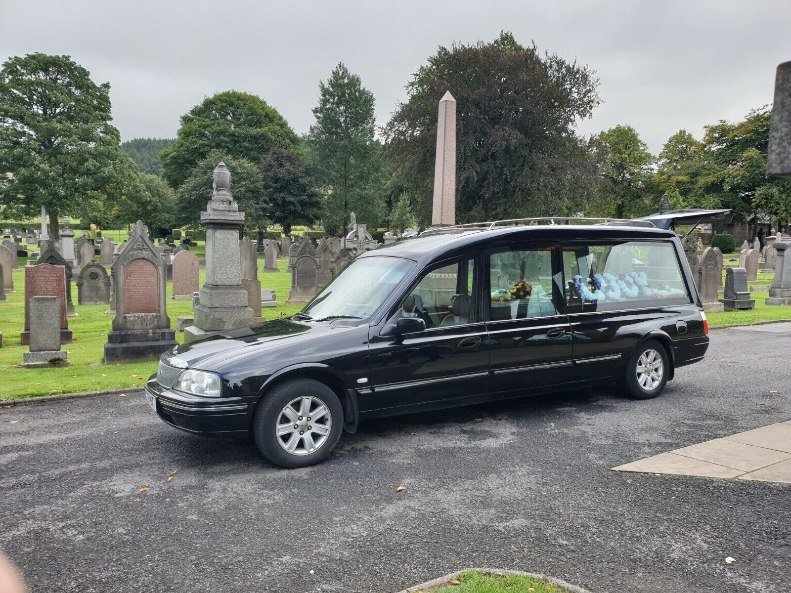 Hearse at Funeral